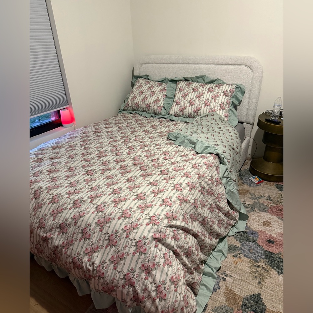 Posh Peanut Duvet and Shams. Bought in May and decided on something else